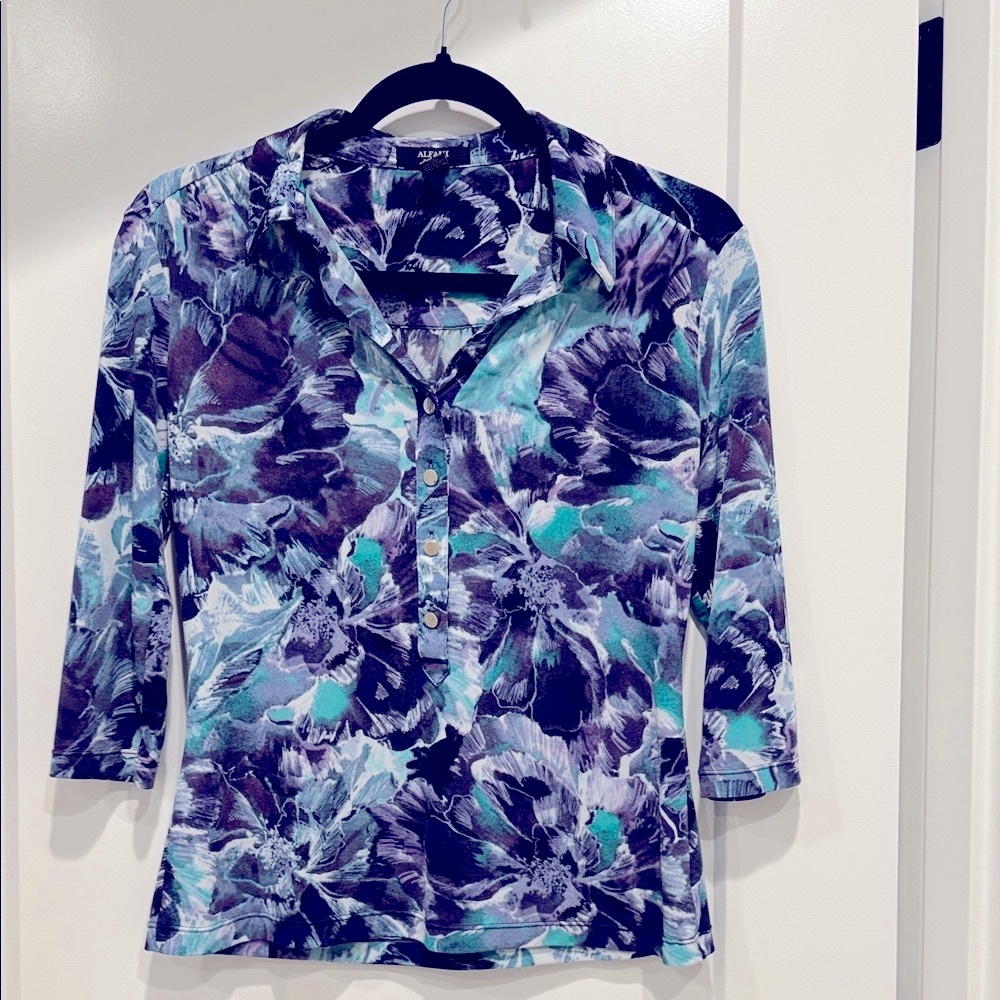Alfani Floral Print Women's Top
